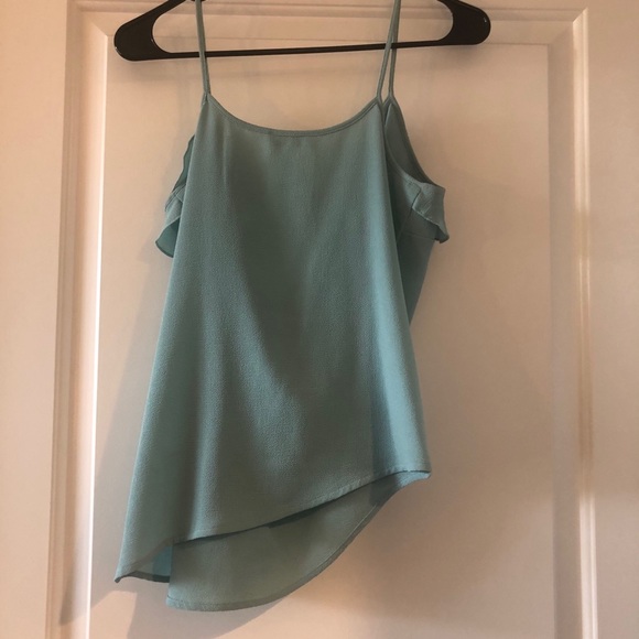 Leith Wrap Front Ruffle Tank - Picture 8 of 8